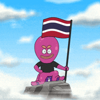 Flag Thailand GIF by Octo Gaming