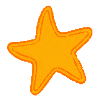 Halloween Star Sticker by Katie Jones