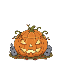 Halloween Pumpkin Sticker