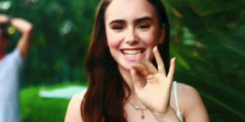lily collins hollywood GIF