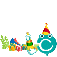 New Year Kembang Api Sticker by catchadeal.id