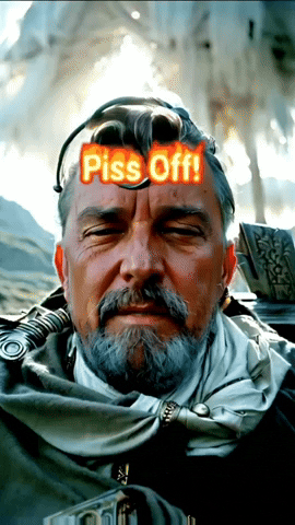 Art Piss Off GIF by IdiomKing