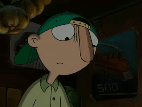 hey arnold nicksplat GIF