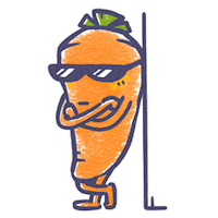 Glasses Potato Sticker