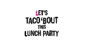 Party Lunch Sticker by Fairtrade Original
