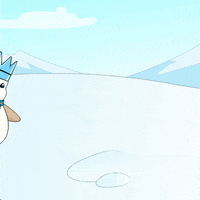 Run Fail GIF by Pudgy Penguins