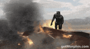morphin marvel mask avengers superhero GIF