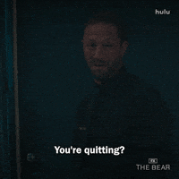 Quitting Give Up GIF by The Bear