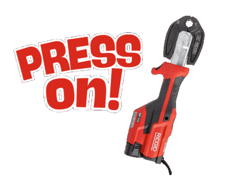 Press Pressing Sticker by RIDGID Tools