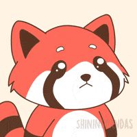Tired Red Panda GIF