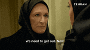 Get Out Now Glenn Close GIF by Apple TV+