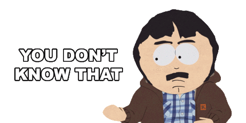 You Dont Know That Sticker by South Park