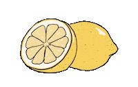Vegan Lemon Sticker