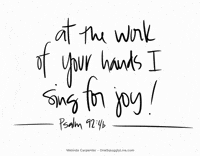 CalmInThePsalms text joy god christian GIF