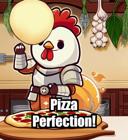 Pizza Cooking GIF by Zorooster