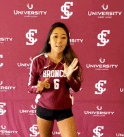 Santa Clara University Go Broncos GIF by Santa Clara Broncos