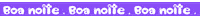 Boa Noite Sticker