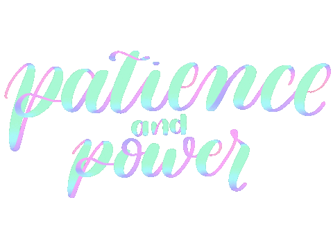 Power Be Patient Sticker