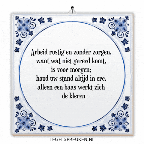 Humor Stand GIF by Tegelspreuken.nl