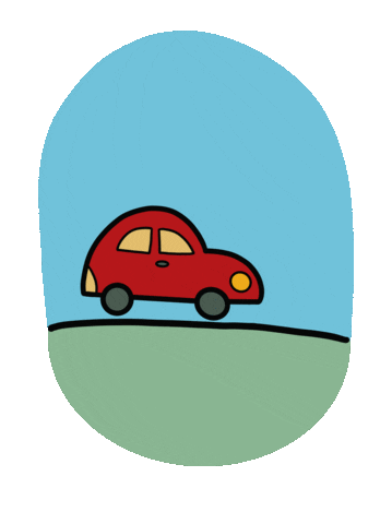 Road Trip Summer Sticker