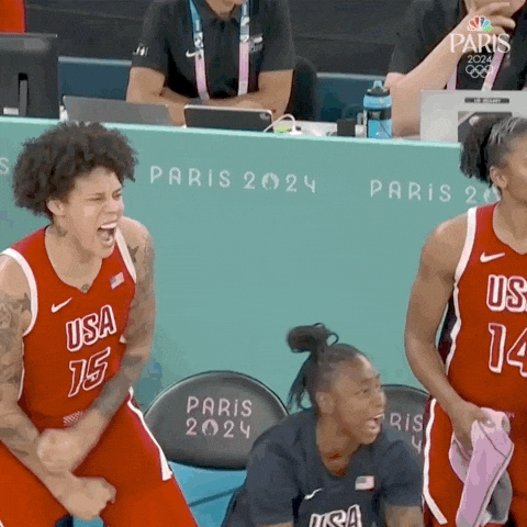 Womens Basketball Sport GIF by NBC Olympics