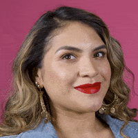 vivecosmetics smile lipstick i win red lipstick GIF
