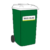 Mayer-Recycling waste glas mayer mull Sticker