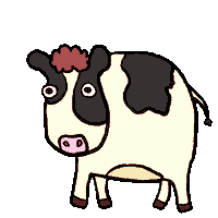 Cow 牛 Sticker