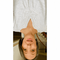 theresalearlevine tapping upside down eft theresalearlevine GIF