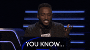Hannibal Buress Shrug GIF by ABC Network