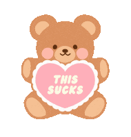 Sugarbones This Sucks Sticker