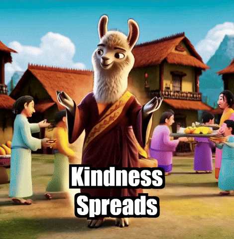 Inspiration Giving GIF by dalaillamazen