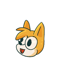 Happy Sonic The Hedgehog Sticker