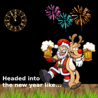 Happy New Year Dance GIF
