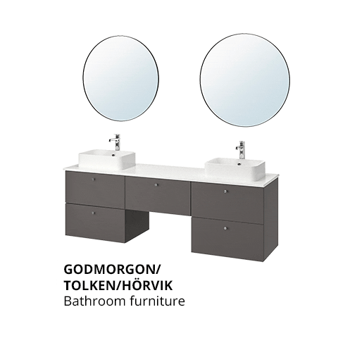 Bathroom Vanity Sticker by 2021 IKEA Catalogue