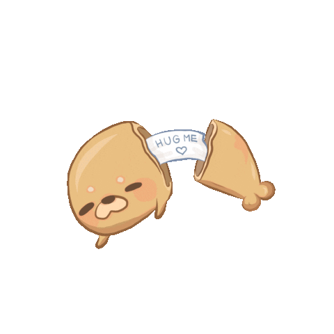 thehuggyseal giphyupload love seal fortune cookie Sticker