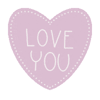 Love You Heart Sticker