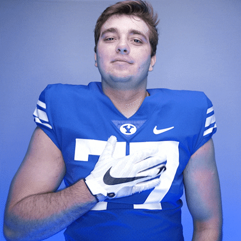 Byu Football Sport GIF by BYU Cougars