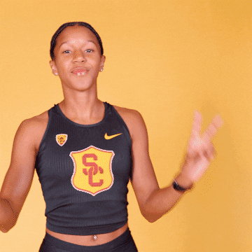 Track Field GIF by USC Trojans