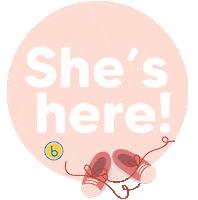 Bubzi love girl baby boy Sticker