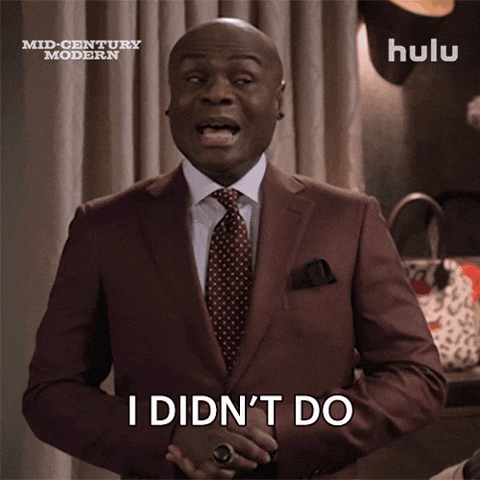 I Didnt Do It Not Me GIF by HULU