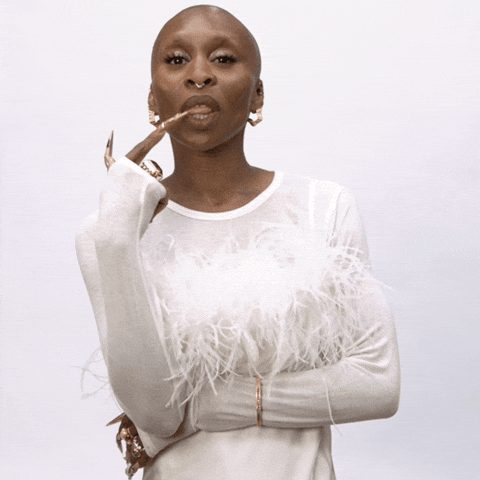 Sassy Thinking GIF by Cynthia Erivo