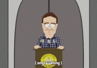 angry scared GIF by South Park 