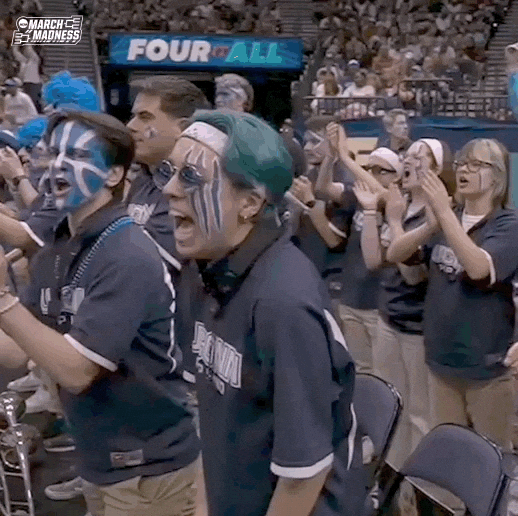 Excited Ncaa Tournament GIF by NCAA March Madness