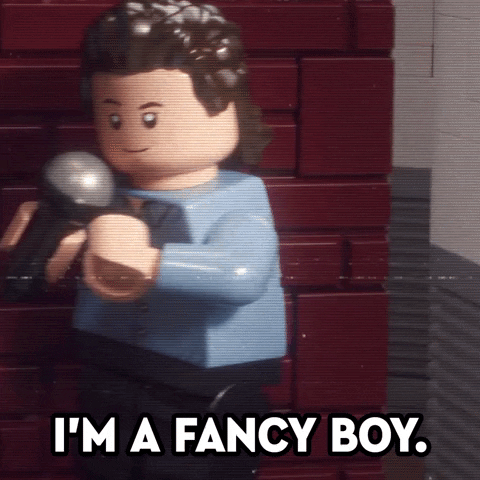 Stand Up Seinfeld GIF by LEGO