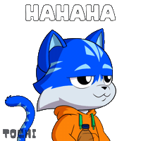 Cracking Up Lol Sticker by Toshithecat