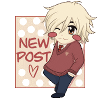 Happy Post Sticker