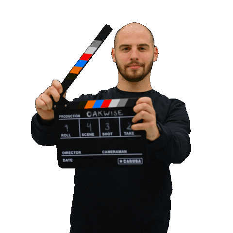 BartOakwise film video filmmaker cameraman Sticker