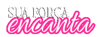 Frases Forte Sticker