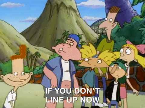hey arnold nicksplat GIF